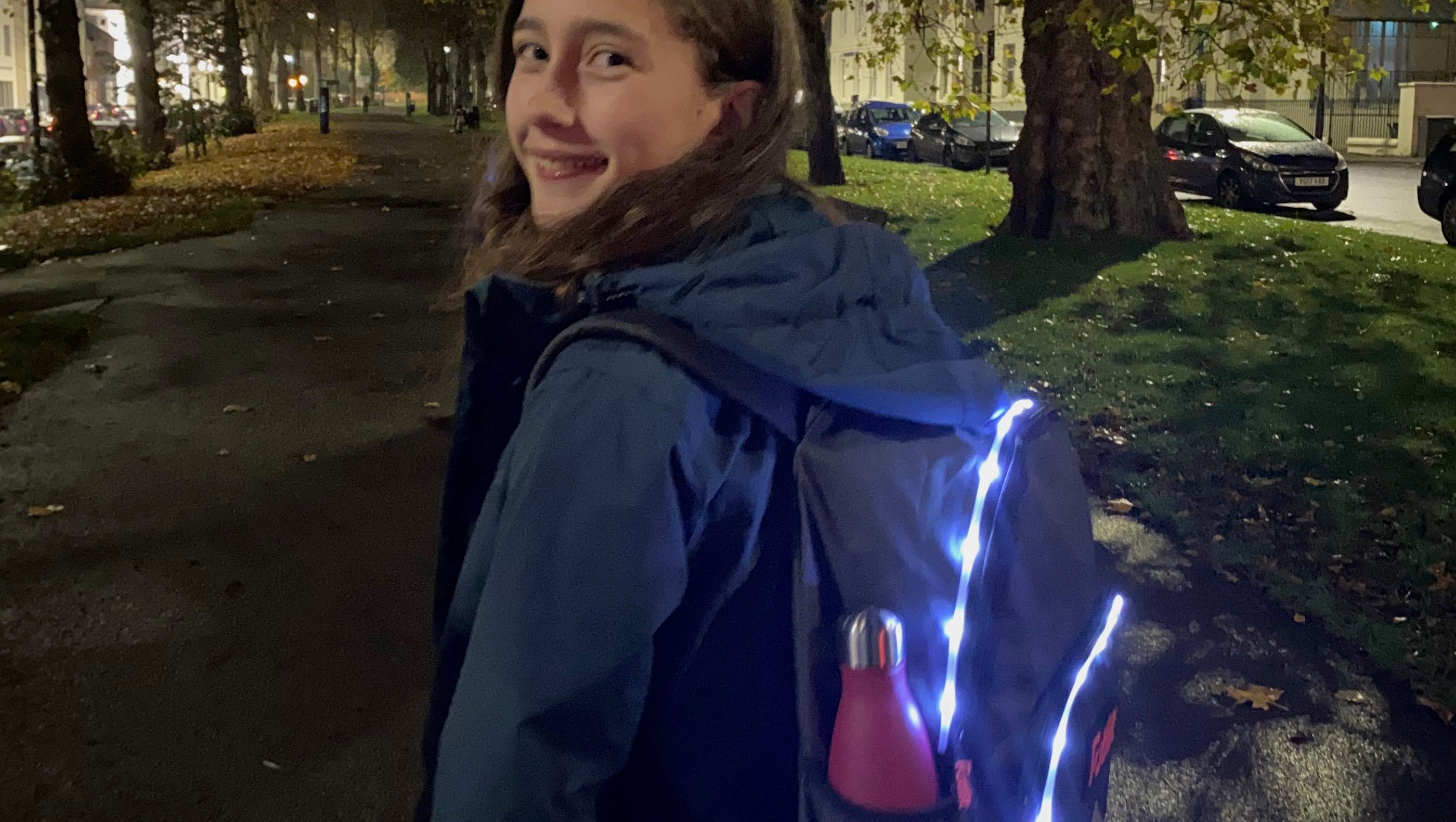 School bag clearance with led lights