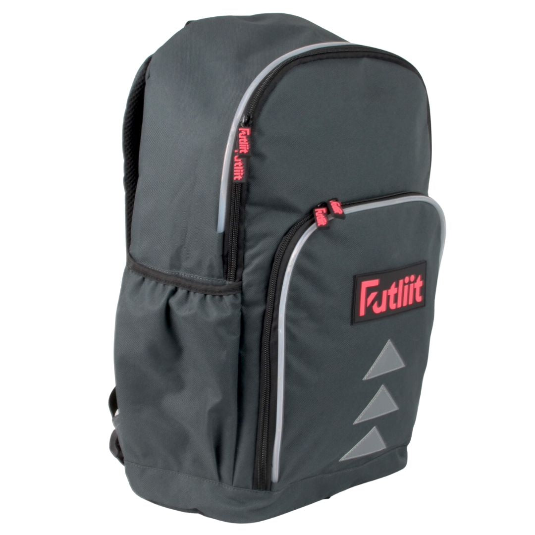 Futliit LED backpack viewed from the side